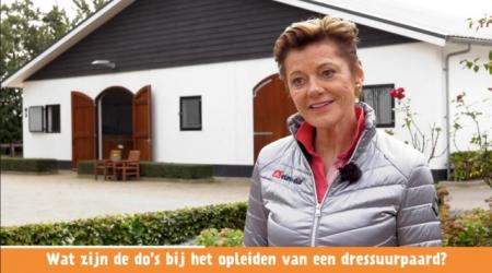 Het Vragenminuutje - Do's opleiden jong dressuurpaard