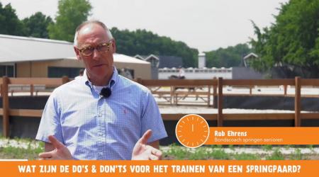 Het Vragenminuutje - Do's en Don'ts tijdens een springtraining
