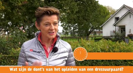 Het Vragenminuutje - De dont's van het opleiden van een jong dre