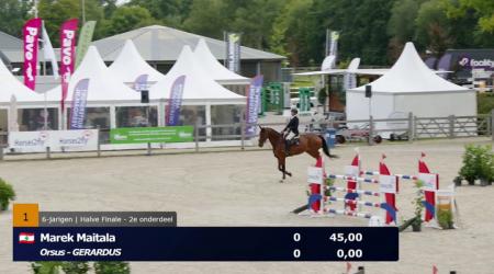 6-jarigen | Halve Finale - 2e onderdeel | Groep 1